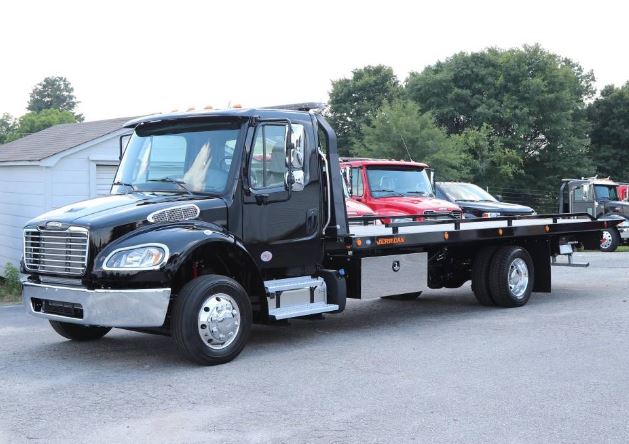 flatbed towing