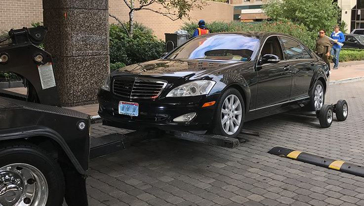 wheel lift towing